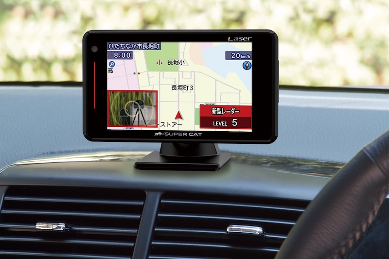 レーザー探知性能史上最強の探知機 SUPER CAT「LS320」