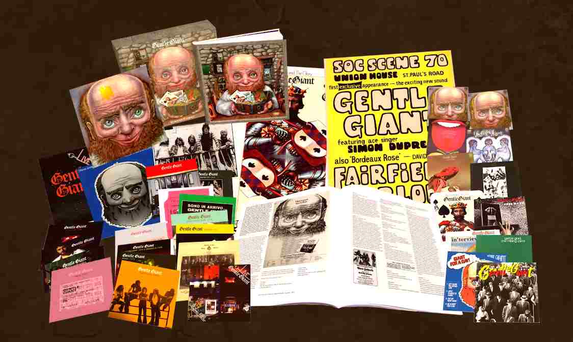 Gentle Giant il mostruoso cofanetto con 30 dischi Unburied Treasure