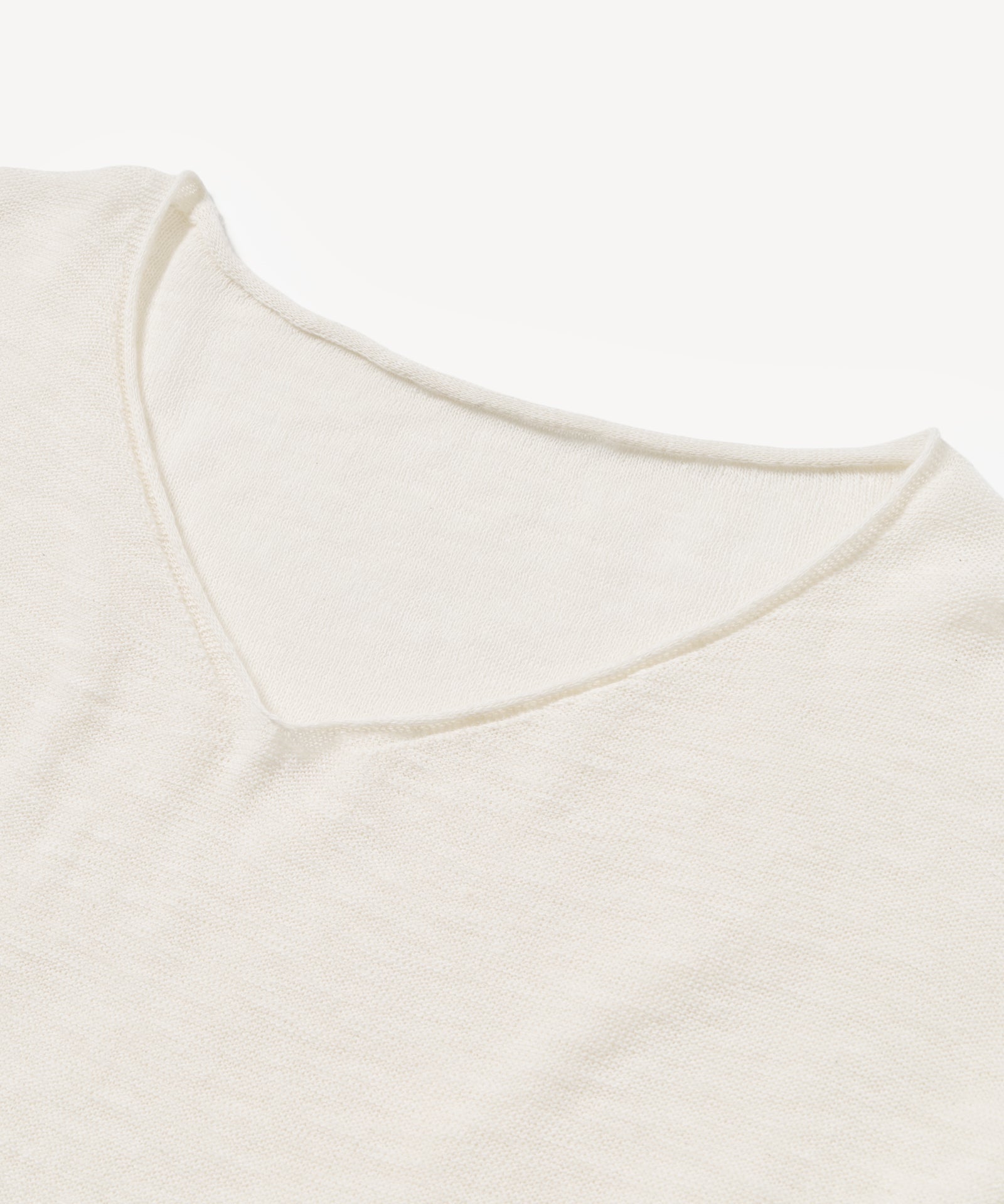 エリシルクVネックプルオーバー / オーガニックコットン – PRISTINE