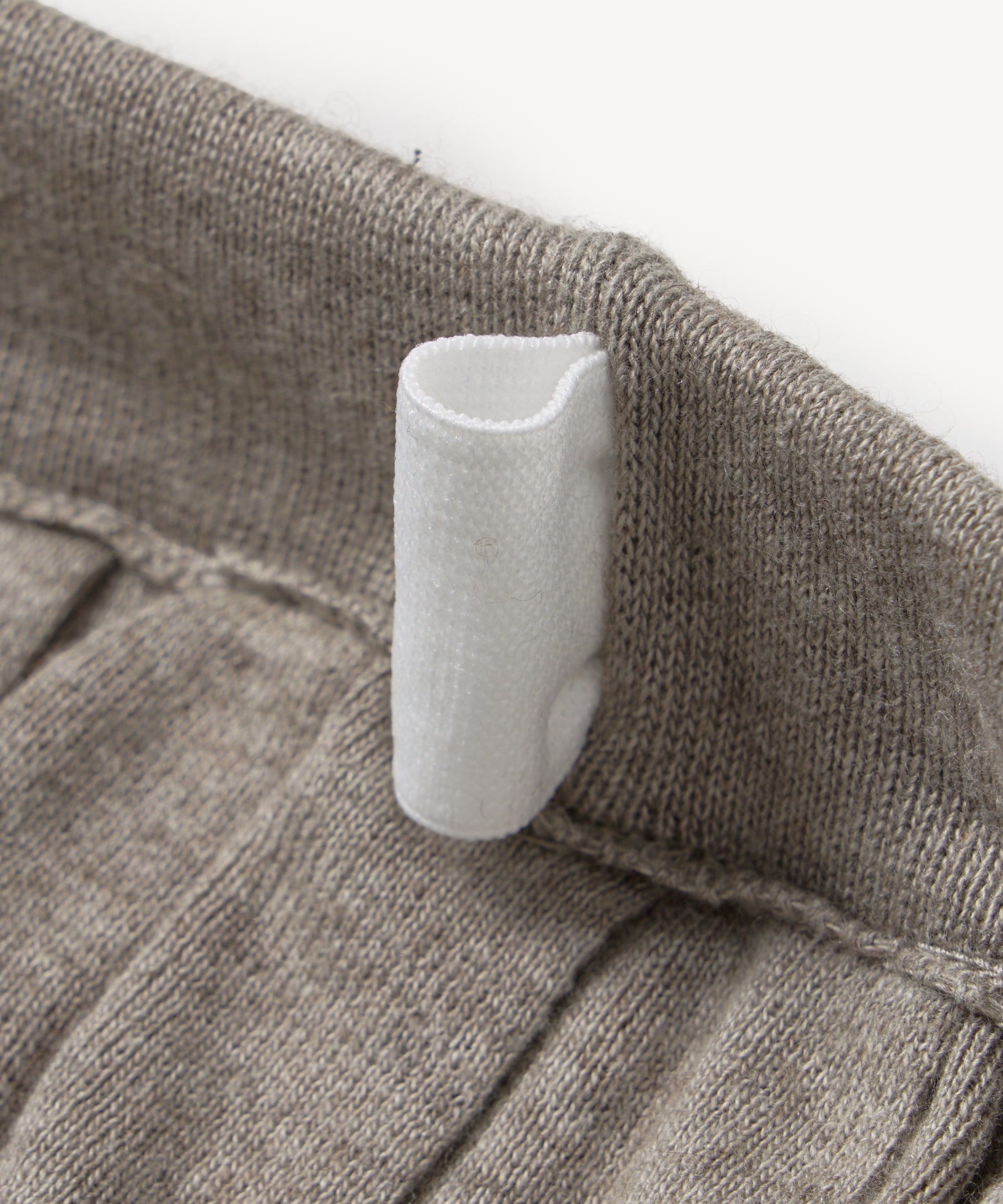 フォレストグレイニットプリーツスカート / オーガニックコットン