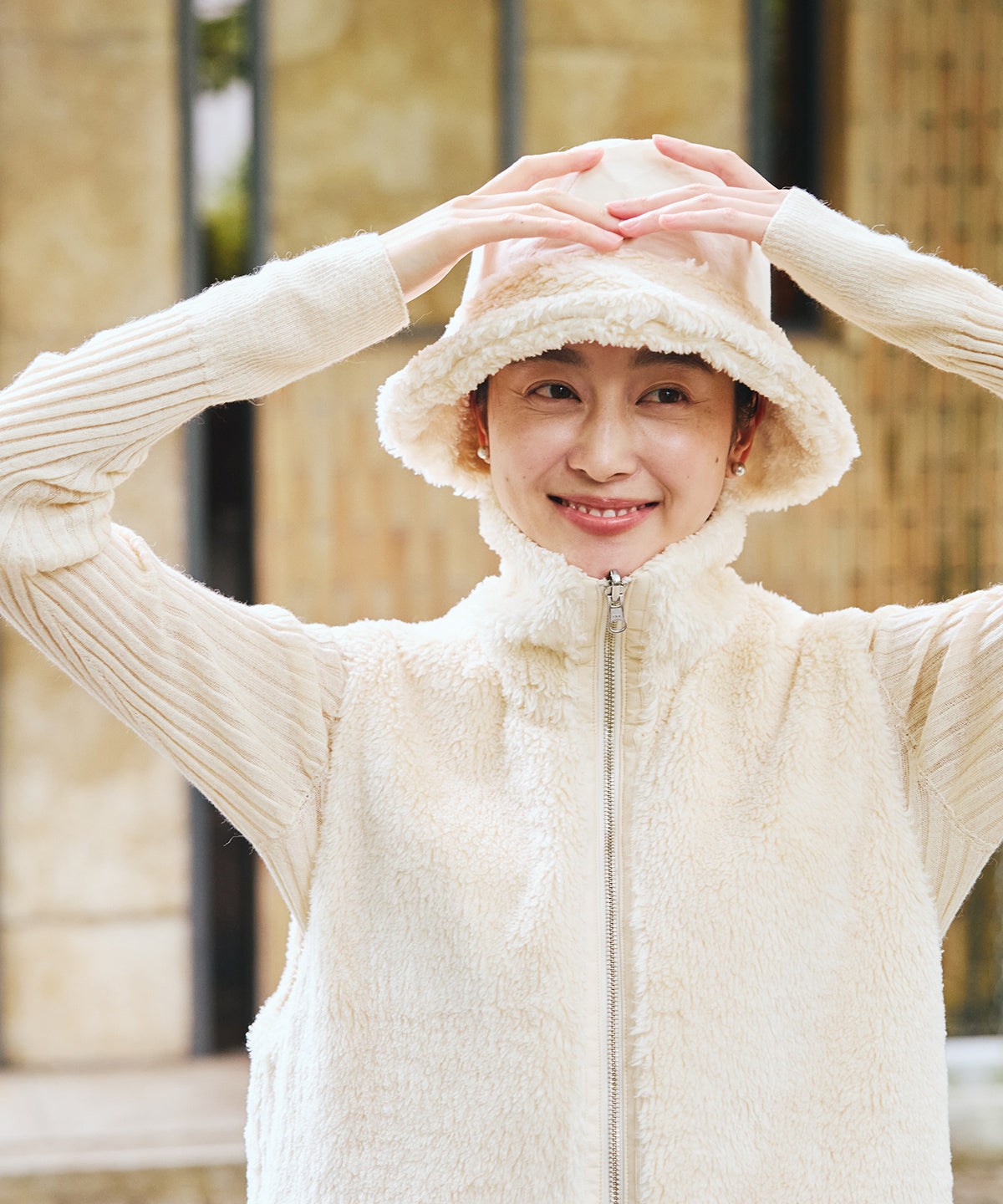 タイプライターリバーシブルベスト / オーガニックコットン – PRISTINE