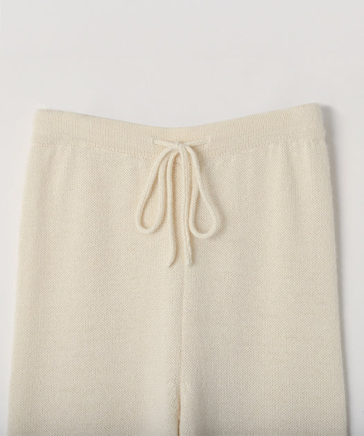 アルパカニットパンツ / オーガニックコットン – PRISTINE