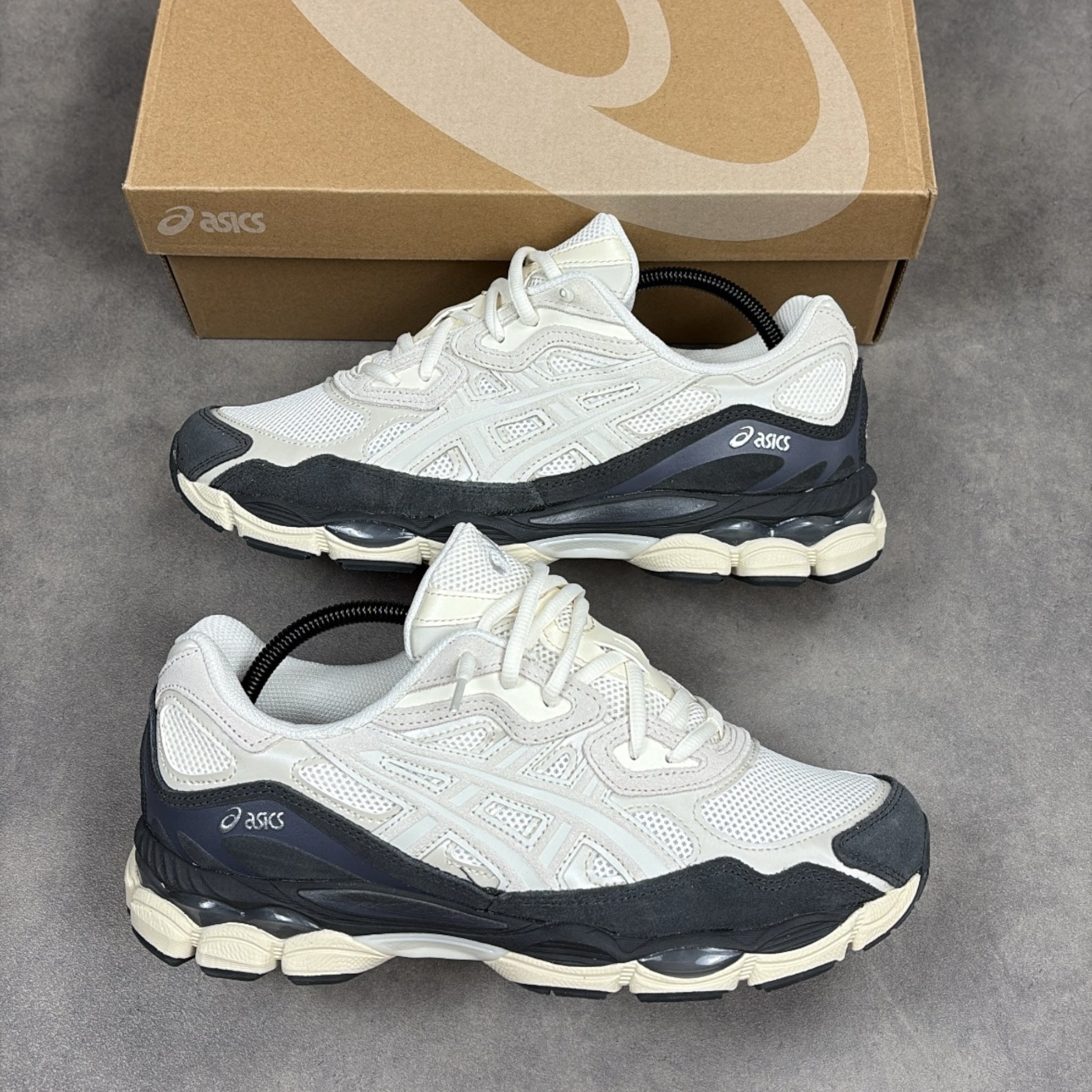 Asics Gel NYC White Smoke Grey – Pristine Fits