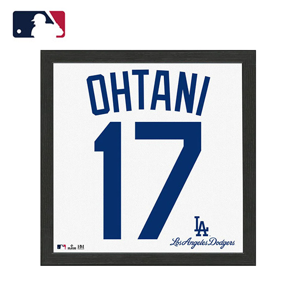 MLB公式ライセンス ドジャース 大谷翔平 背番号入りフォトフレーム The