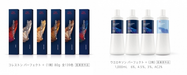 KOLESTON PERFECT +（コレストン パーフェクト ＋）」83色もの豊富な