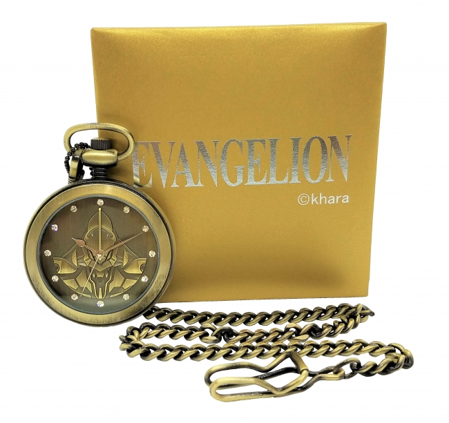 限定生産500個】エヴァンゲリオン 懐中時計（初号機） を予約販売