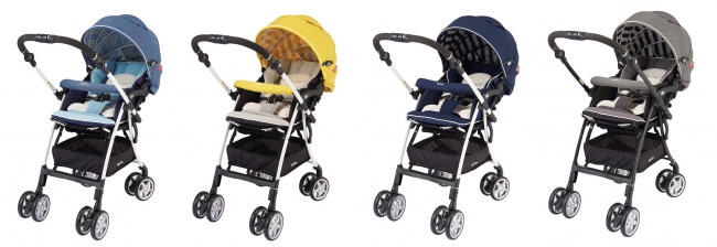 赤ちゃん本舗×アップリカ 共同開発、軽量オート4輪ベビーカー