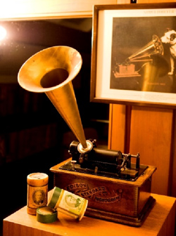 六甲オルゴールミュージアム 特別企画「エジソン社製円筒式蓄音機の