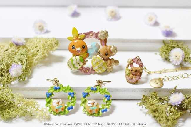 大人気】ポケモンのアクセサリー新コレクションが登場。ポケモンの表情