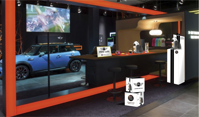 ネスカフェ ドルチェ グスト」 × 「MINI」数量限定のコラボレーション