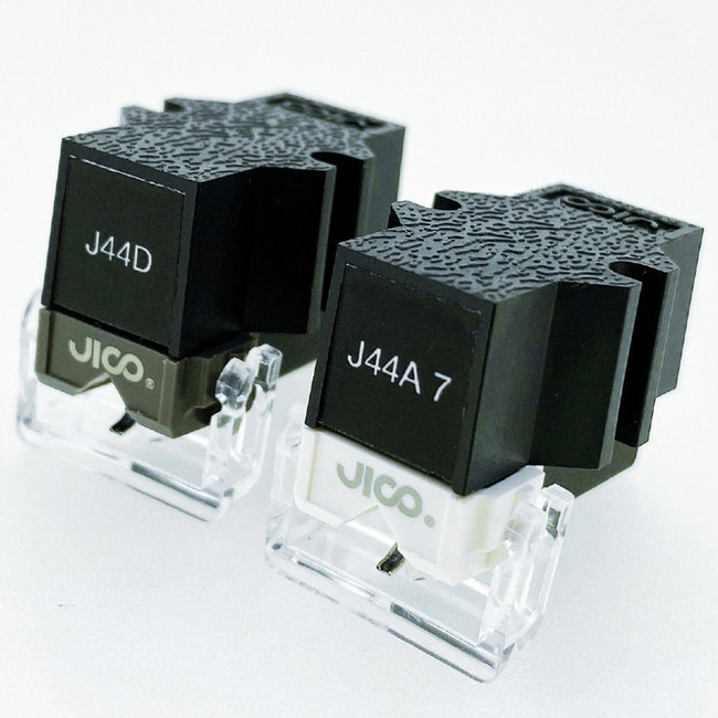 レコード針のJICOから「SHURE社44モデルの純正交換針とJICOの交換針を