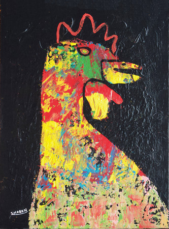 アフリカの空から繋がる新境地！ペンキアーティスト SHOGEN 個展