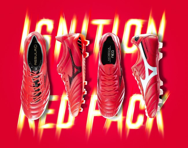 REBULA CUP、MORELIA Ⅱ、MORELIA NEO Ⅲのトップモデルから サッカー