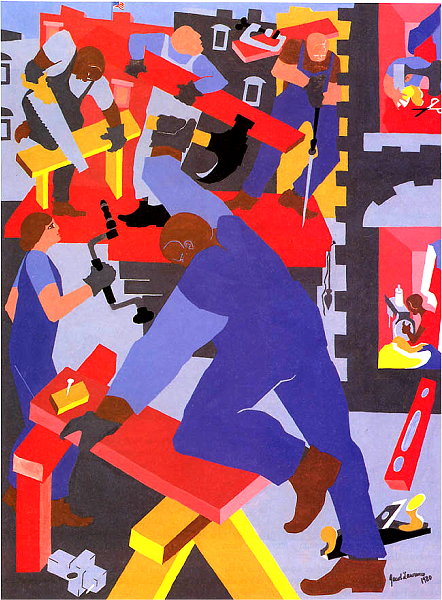 ニューヨークのアフリカ魂を見た。ジェイコブ・ローレンスの作品は文学