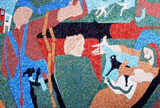 ニューヨークのアフリカ魂を見た。ジェイコブ・ローレンスの作品は文学