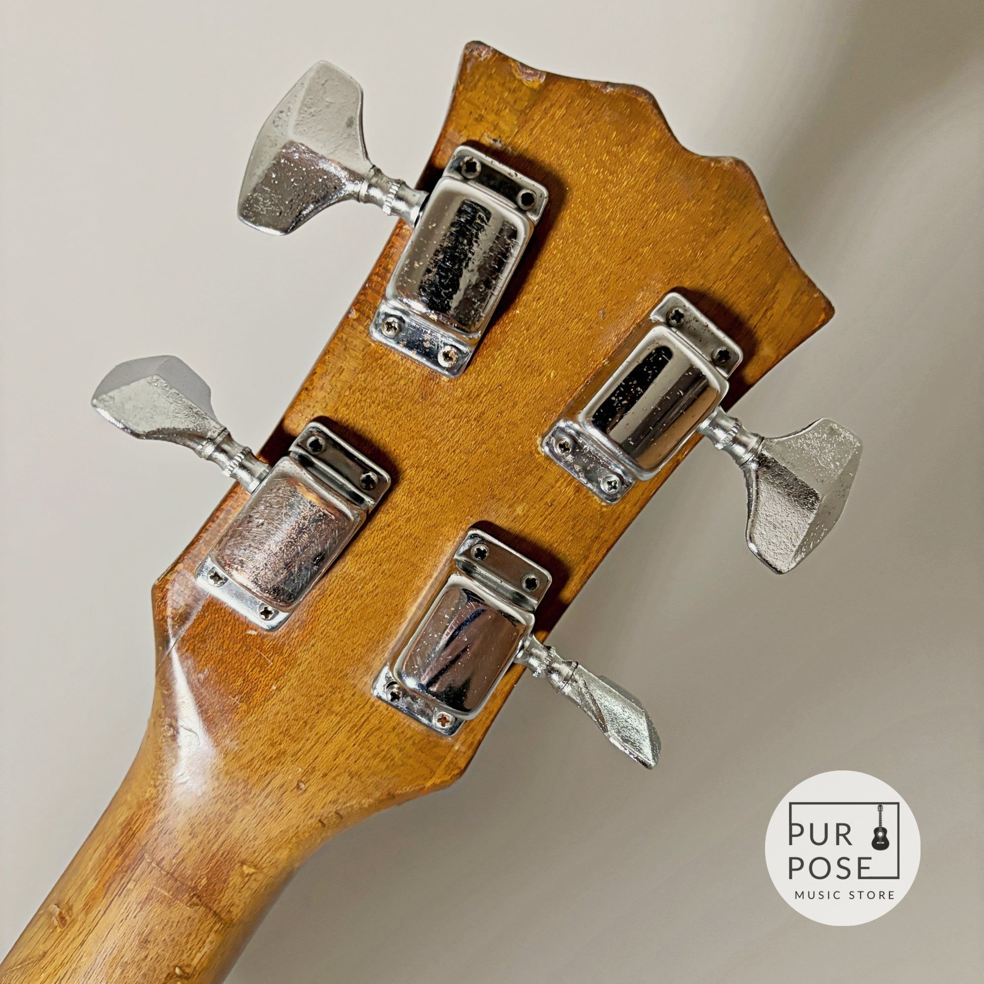 Used] Greco EB-135 Full Acoustic Bass 1960s Vintage