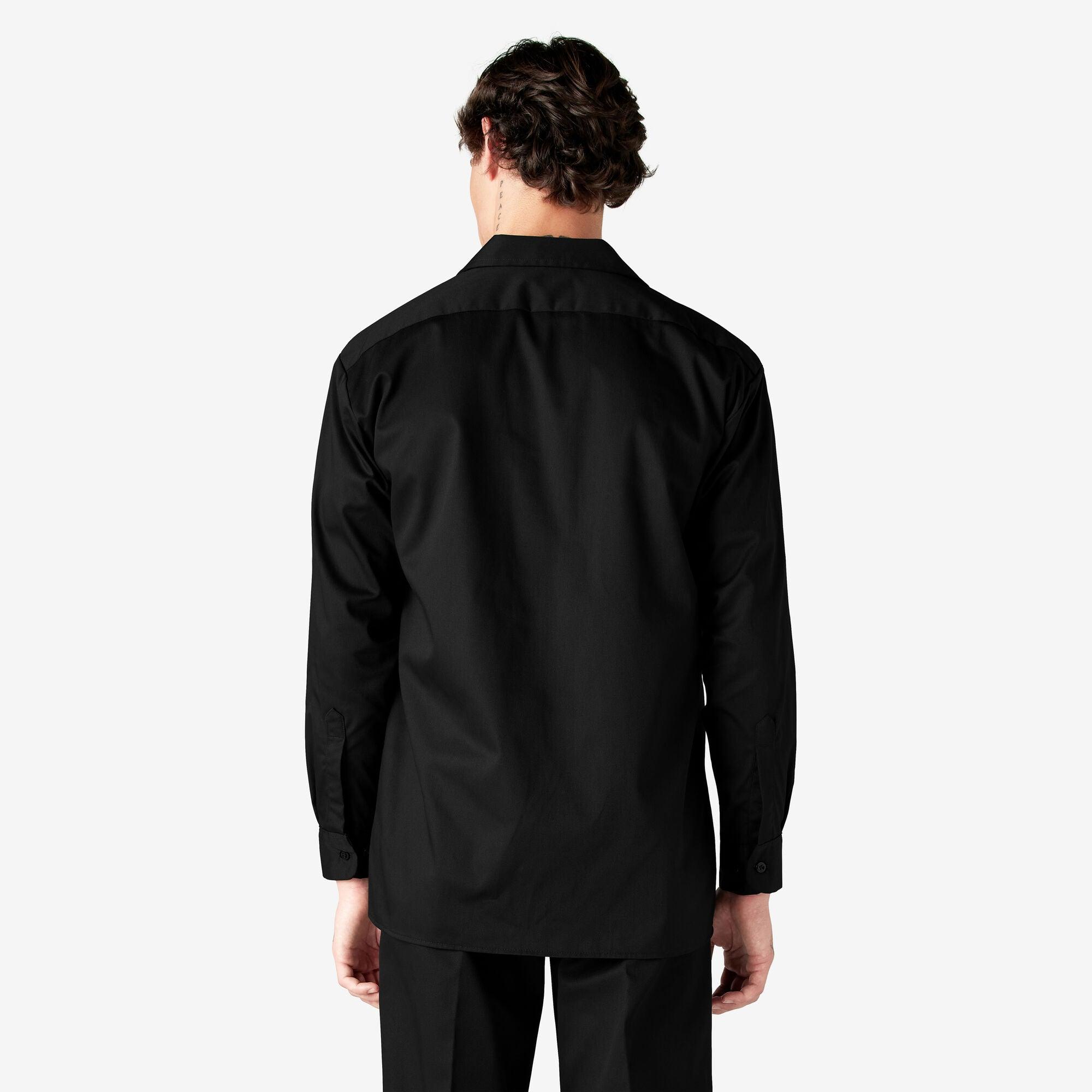 Long Sleeve Work Shirt, Black