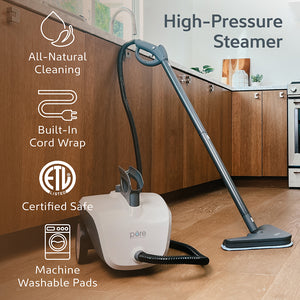 PureClean™ XL Rolling Steam Cleaner | Pure Enrichment®