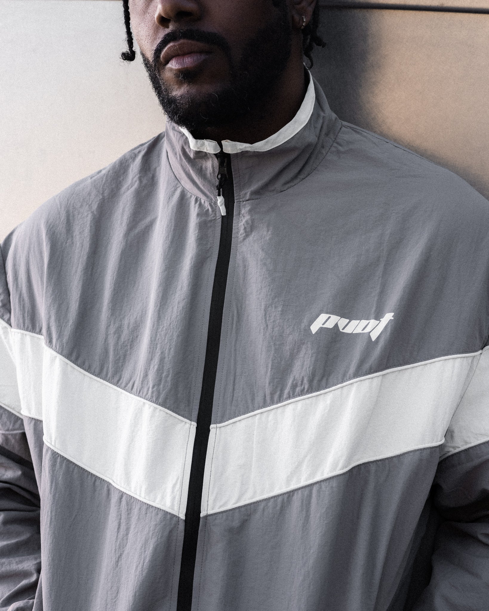 Pvot Athleisure Nylon Premium Jacket (Gray)