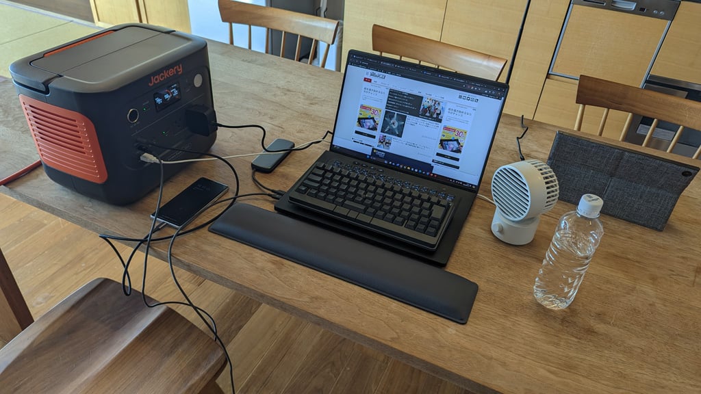 防災用途だけじゃない！ リモートワーカーにも注目の1000Whポタ電新
