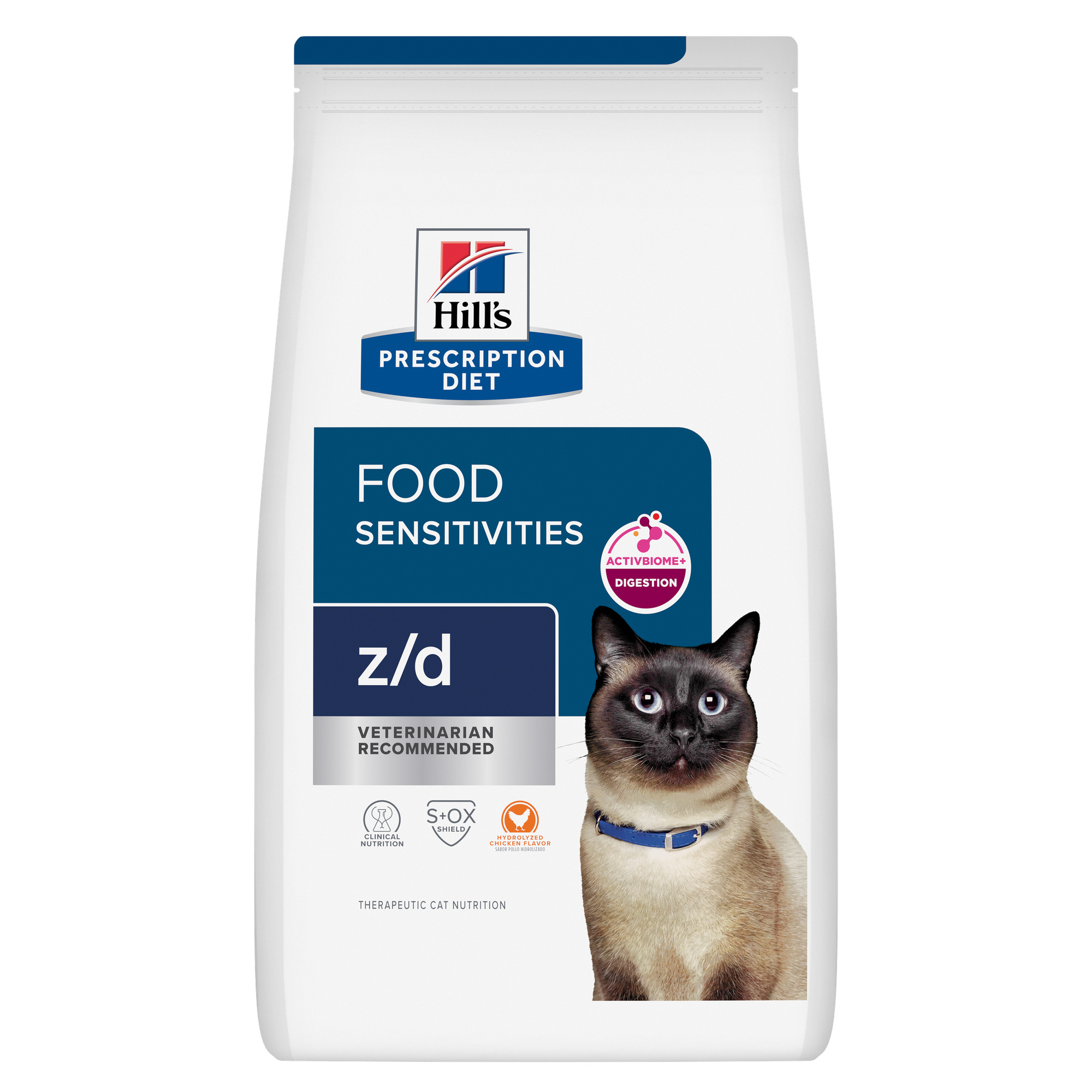 z/d Hydrolyzed Chicken Flavor Cat Food | Hill's Prescription Diet