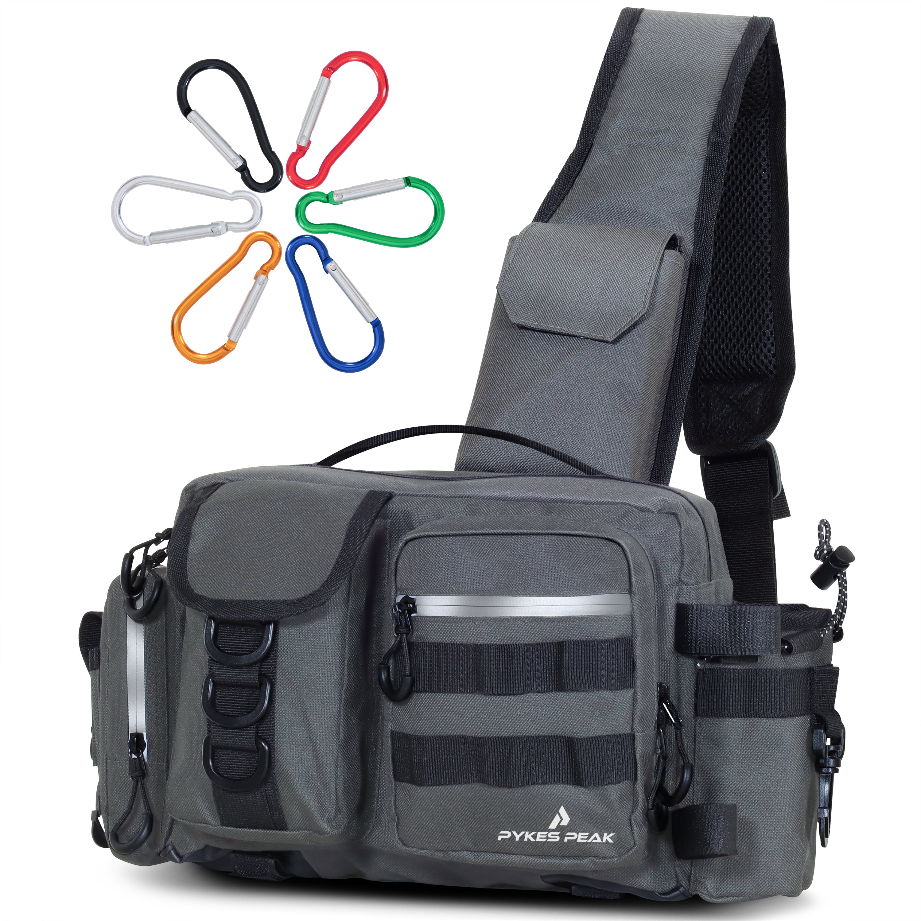 フィッシングショルダーバッグ PYKES PEAK 釣り バッグ Mサイズ