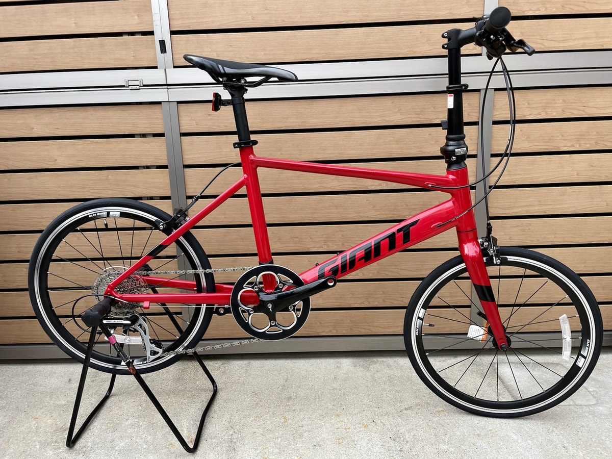 下鴨店】GIANT IDIOM 2 赤く輝くミニベロ - 株式会社きゅうべえ｜京都