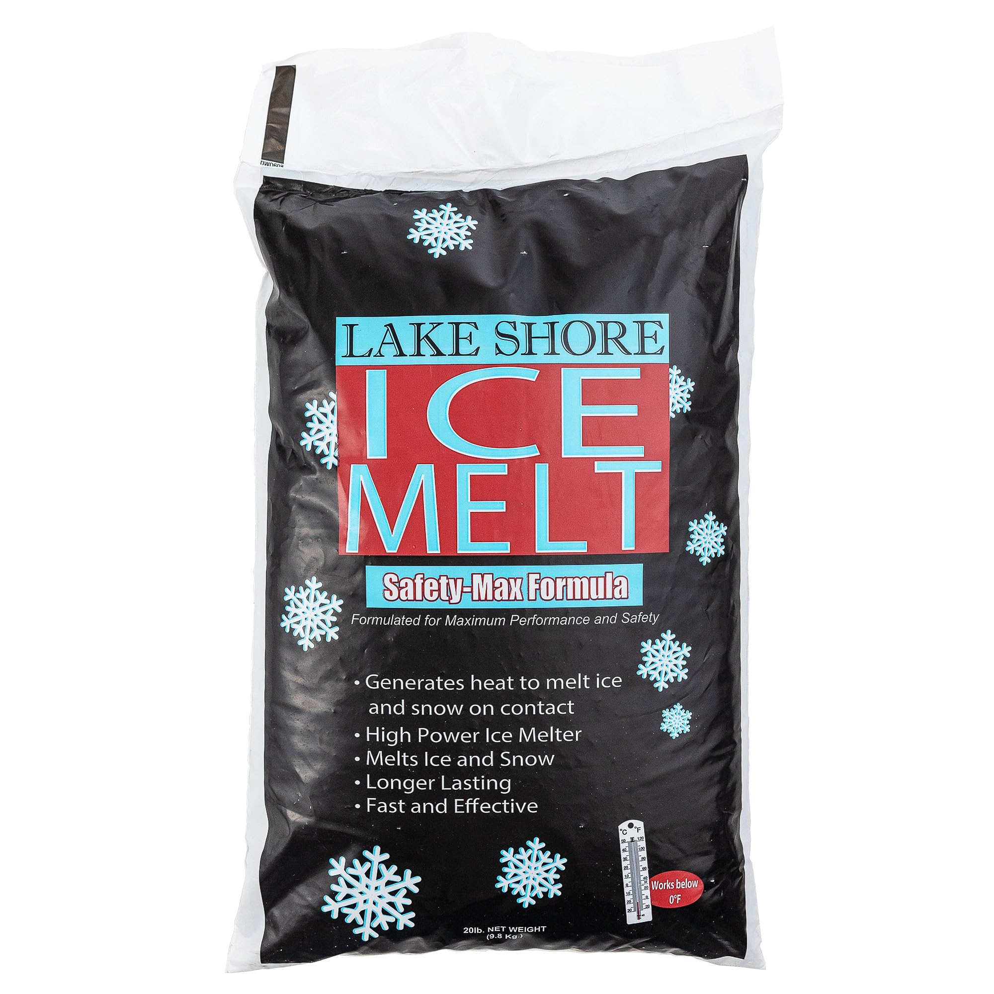 Qik Joe Lake Shore Instant Snow and Ice Melt for Sidewalks