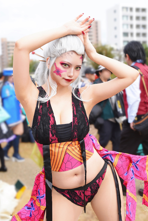 20キロの減量でスリムな体型を再現しました」『鬼滅の刃』堕姫＆妓夫