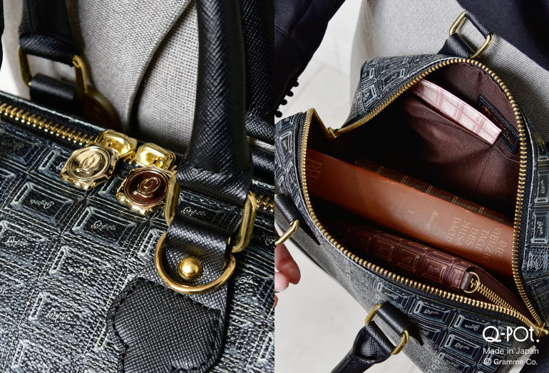 ストロベリーチョコレート・ミニ ボストンバッグ | Q-pot. ONLINE SHOP