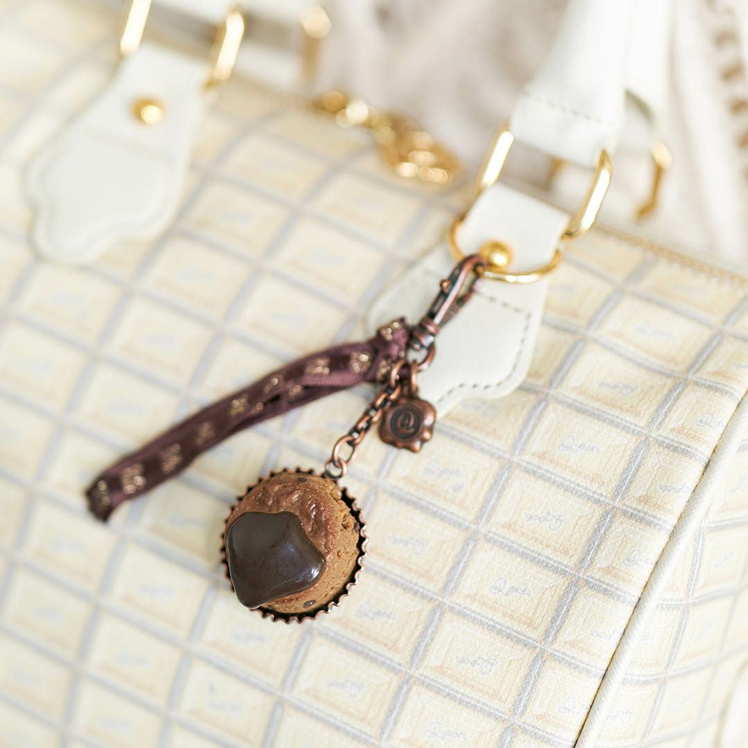 チョコレートスコーンバッグチャーム | Q-pot. ONLINE SHOP