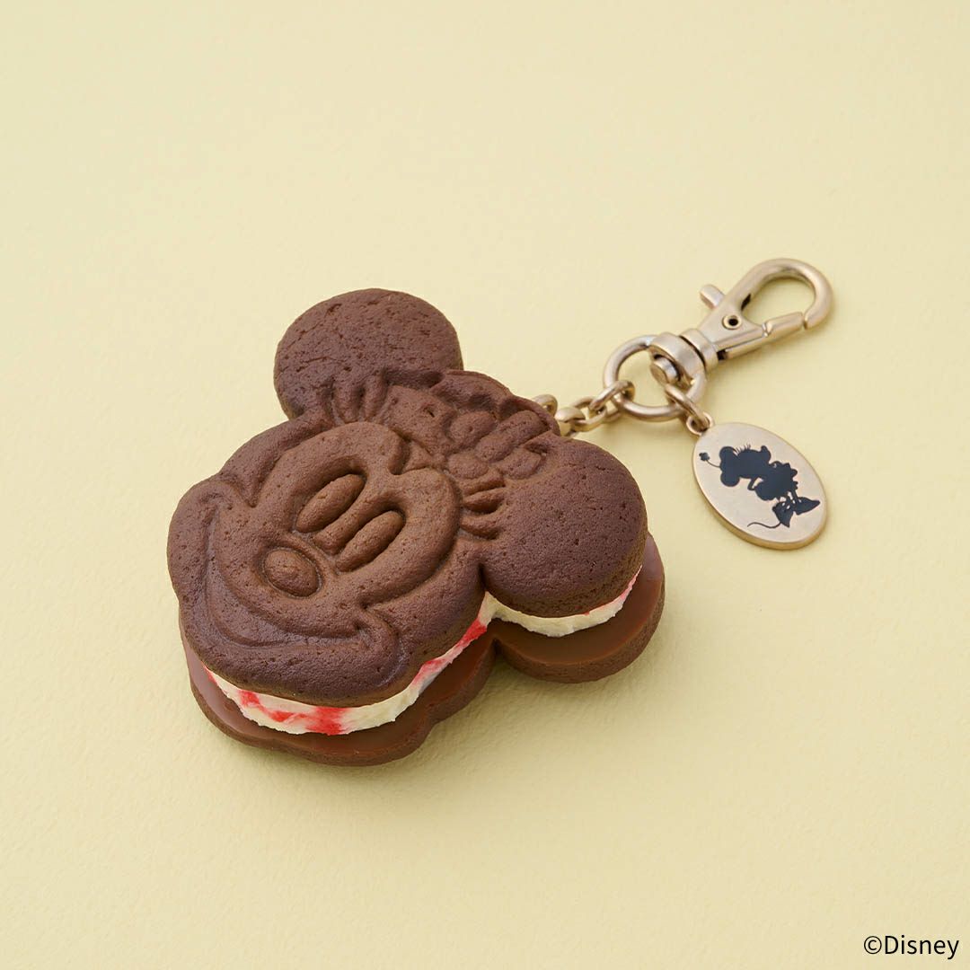 残り1点】ミニーマウス / ラズベリー クッキーサンドアイス バッグ