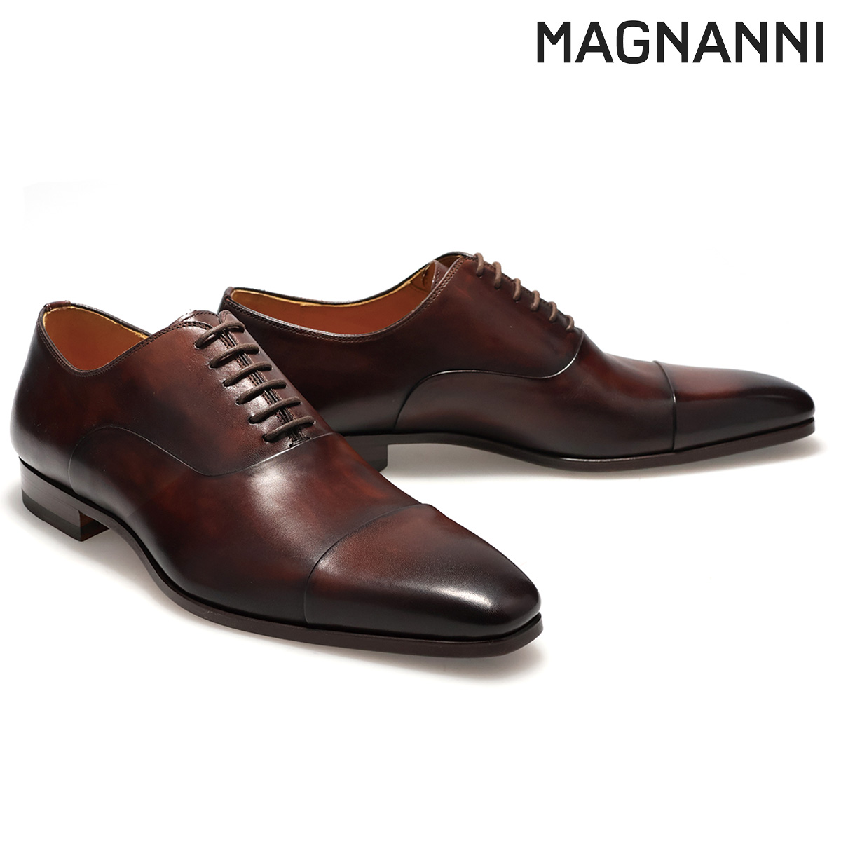 マグナーニ / MAGNANNI レベルソ 内羽根ストレートチップ スペイン製