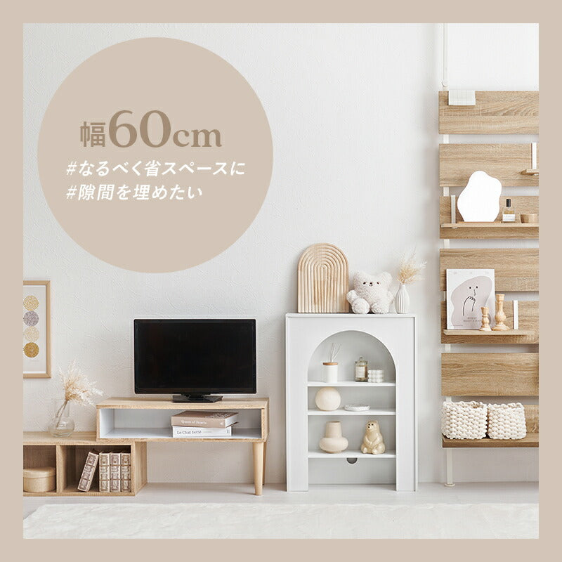 マントルピース 完成品 コード穴つき [幅60/80] Lapica | オープン