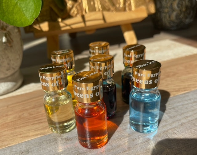 エジプトから本物の香油（エジプシャンオイル）を贈る「Queens of Egypt」