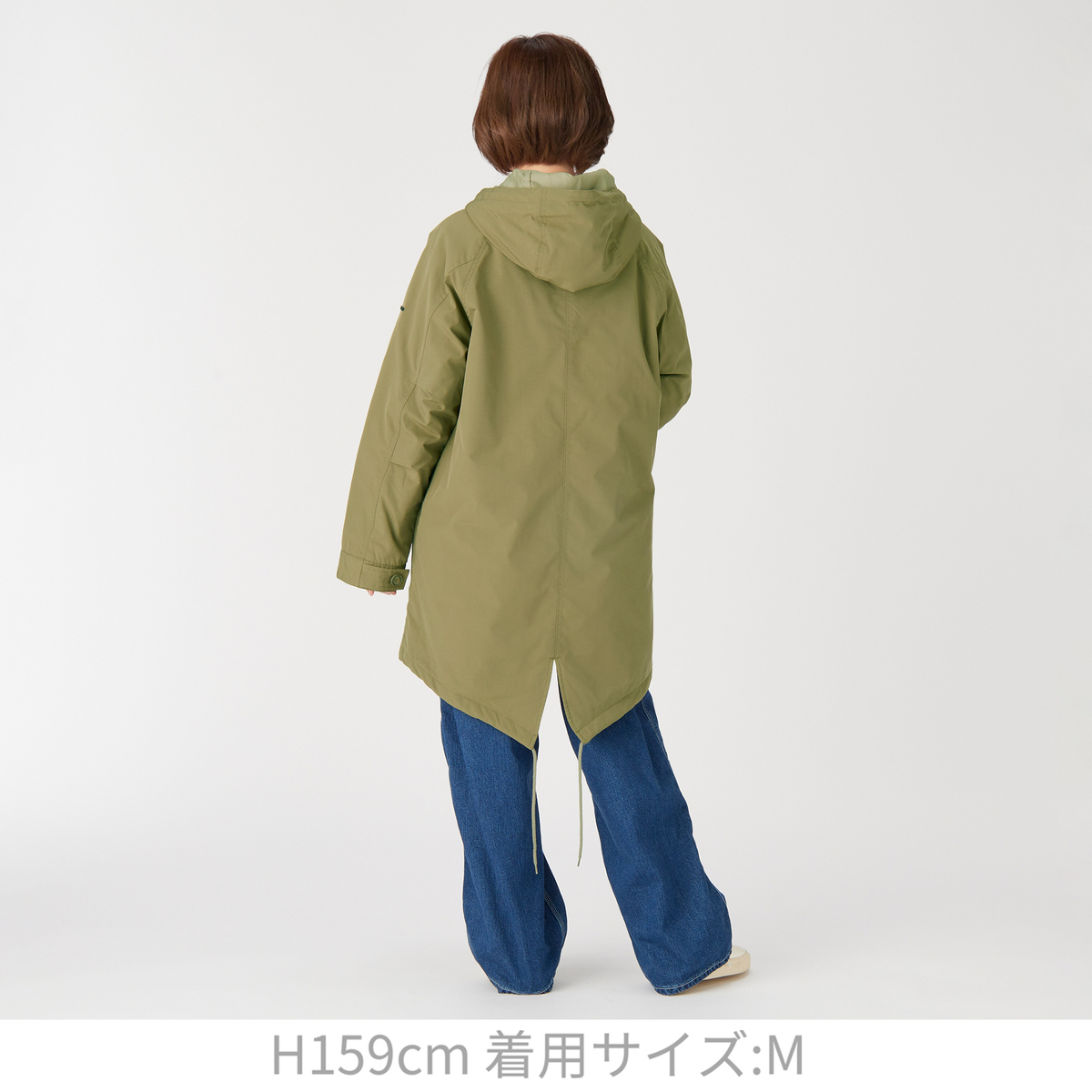 GRC 撥水カポック中綿モッズコート ギブリコレクション（Give Re