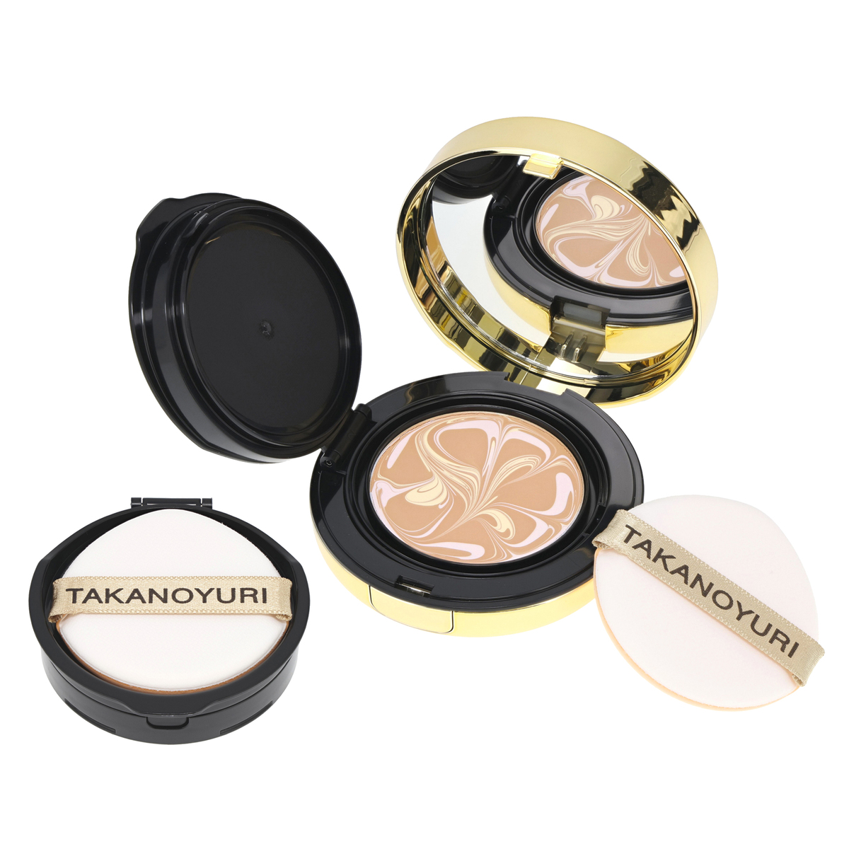 たかの友梨EFジュエリーパクトU_N ケース レフィル2個セット たかの