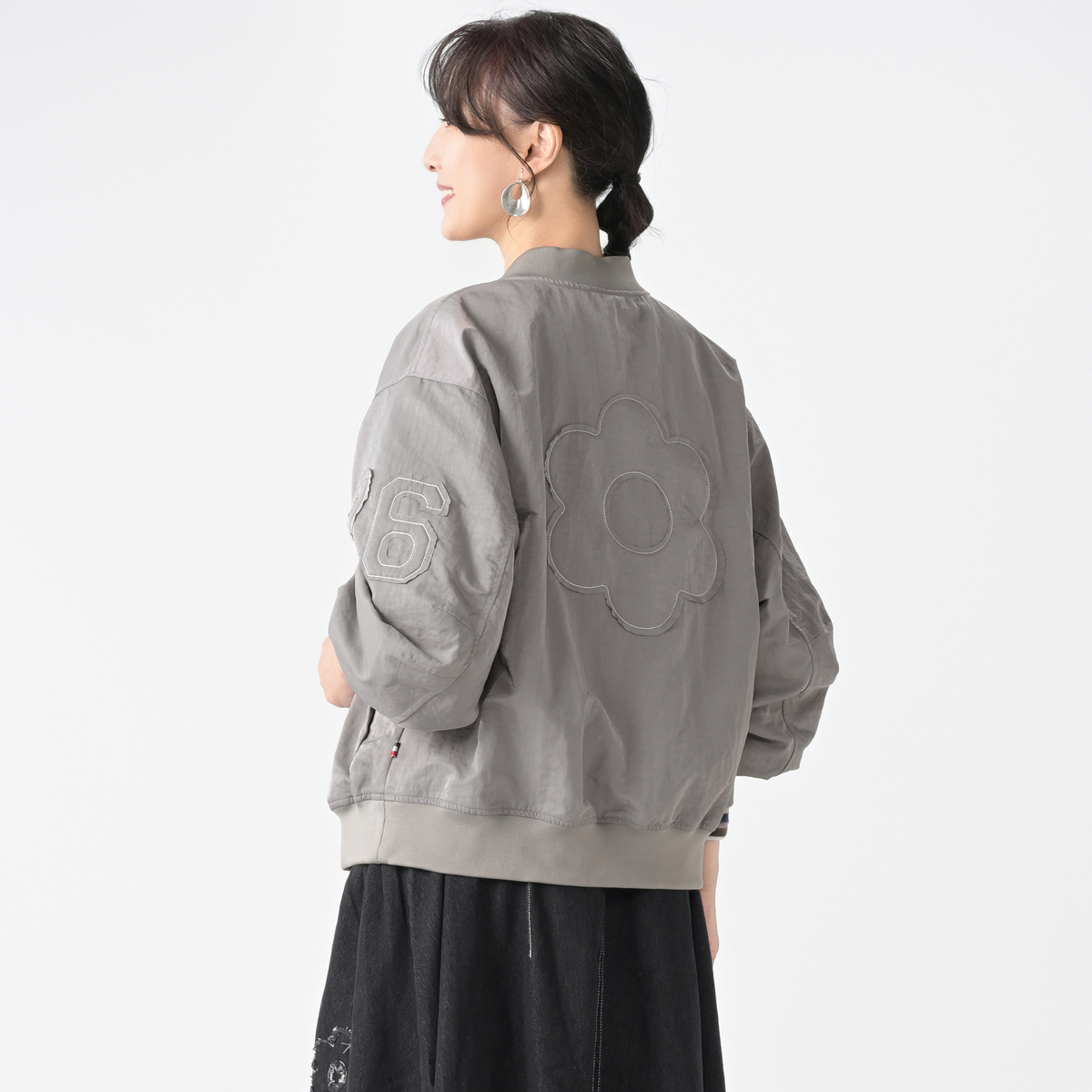 PERSONS ぷっくりロゴライトスタジャン パーソンズ（PERSONS） - QVC.jp