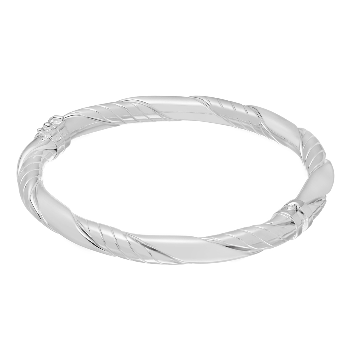 UNOAERRE シルバー925 フィガロウェイブデザインバングル ウノアエレ