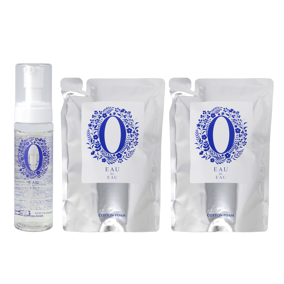 オーデュオーコットンフォームマーベラスモイスト1本+レフィル2個