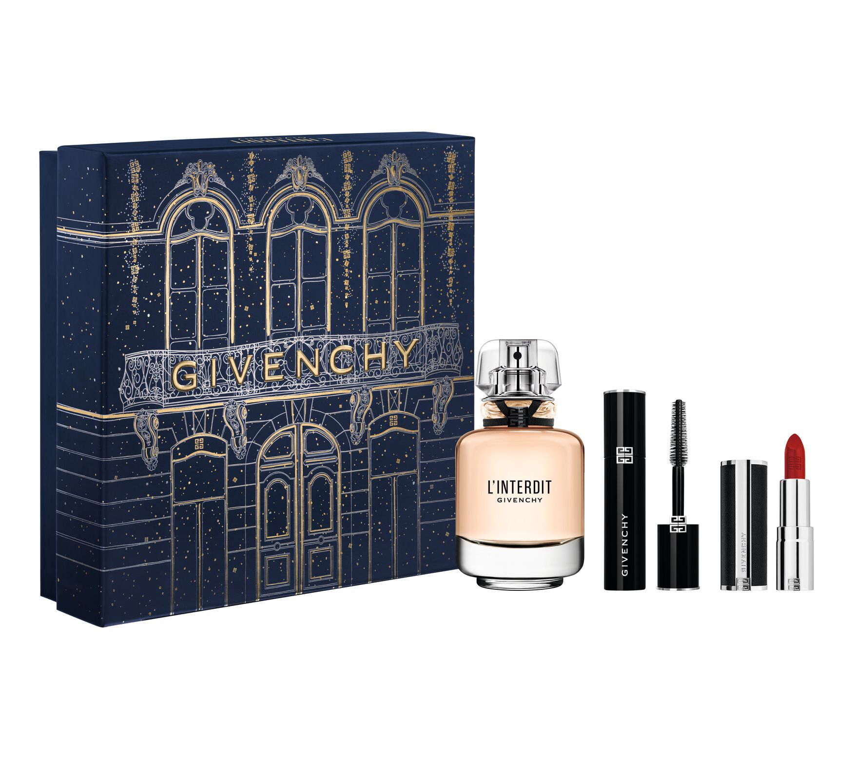 Givenchy L'Interdit 3pc Beauty Gift Set w/ 1.7-oz EDP - QVC.com