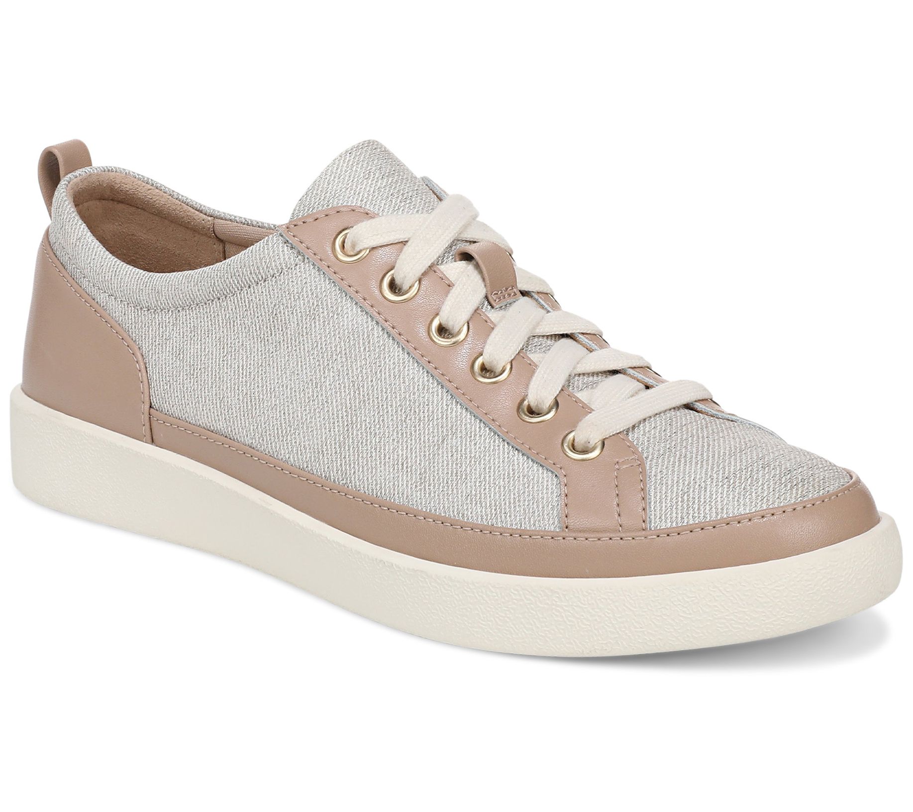 Vionic Casual Leather Sneakers - Winny - QVC.com