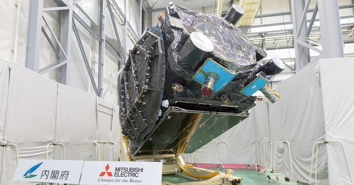 みちびき3号機の機体公開｜みちびき開発の歴史｜みちびき（準天頂衛星