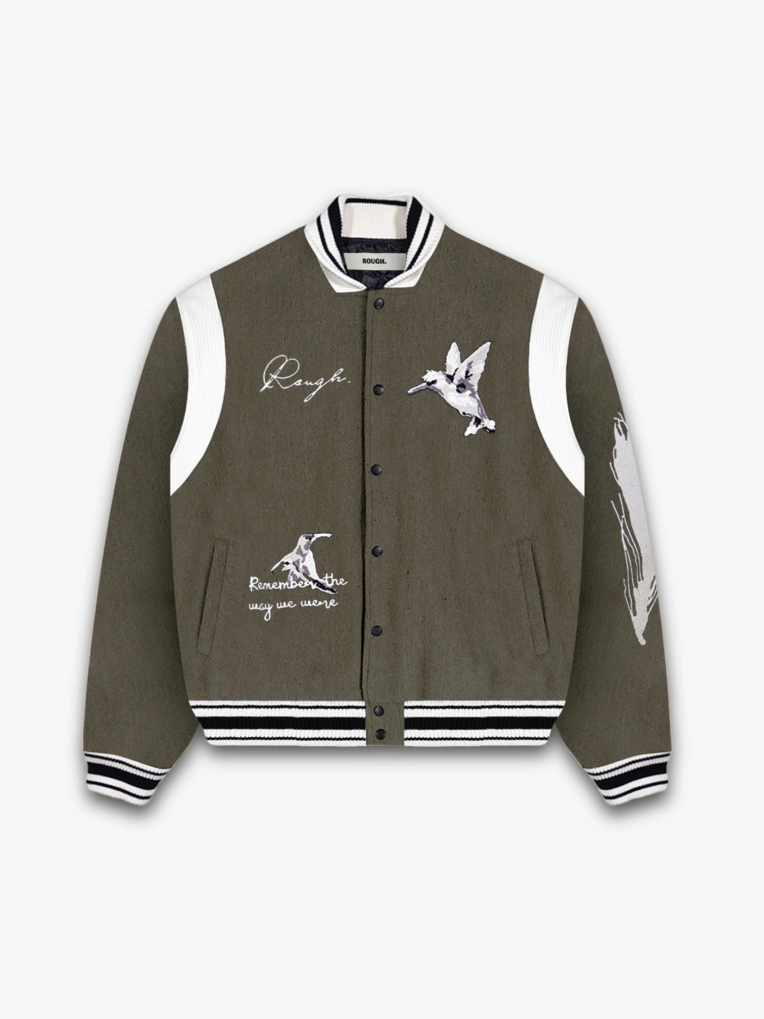 IVY VARSITY DARK GREEN – ROUGH.