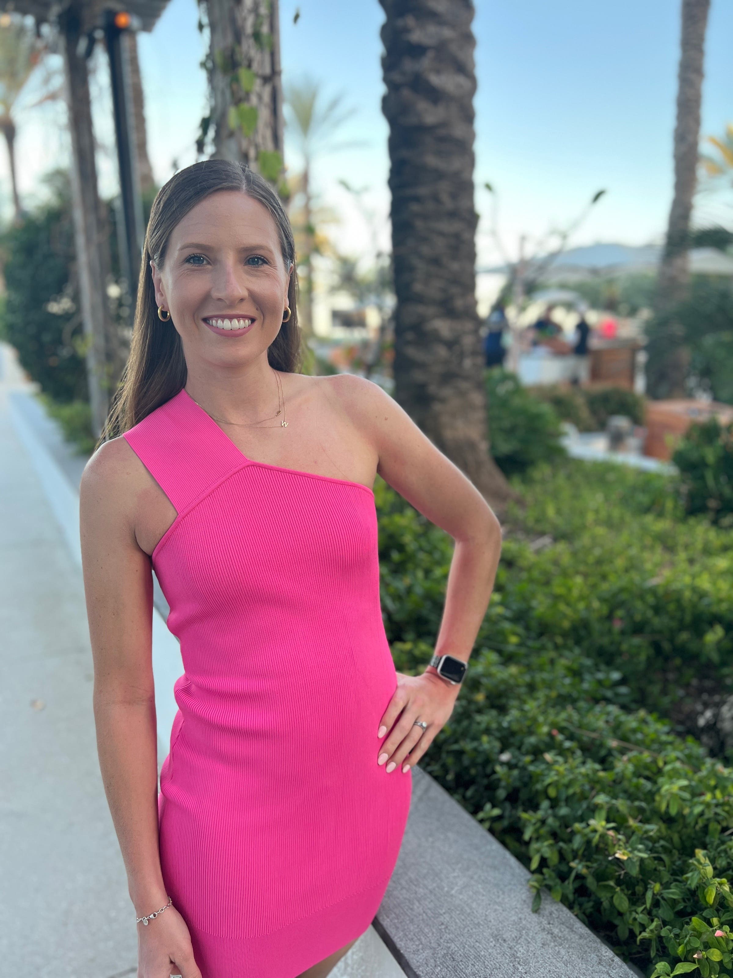 Asymmetrical Strap Dress by Hervé By Hervé Léger | Rent the Runway