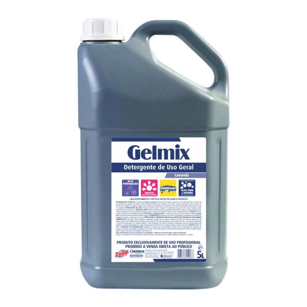 DETERGENTE 5 LITROS GELMIX LAVANDA | R3 Suprimentos - Soluções