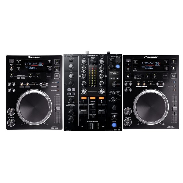 Pioneer CDJ-350 and DJM-450 Bundle at Gear4music