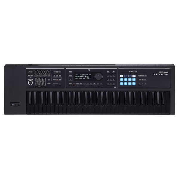 Roland Juno-DS61 61 Key Portable Synthesizer, Black Keyboard