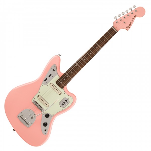 DISC Squier FSR Classic Vibe 60s Jaguar, Shell Pink at Gear4music