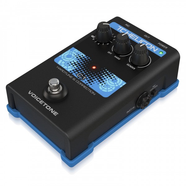 TC Helicon VoiceTone C1 Hardtune and Correction Vocal Processor at